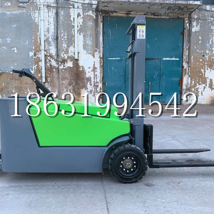 孟州市小型电动叉车1吨2吨步行站驾式电瓶堆高充电装卸车液压升降车铲车